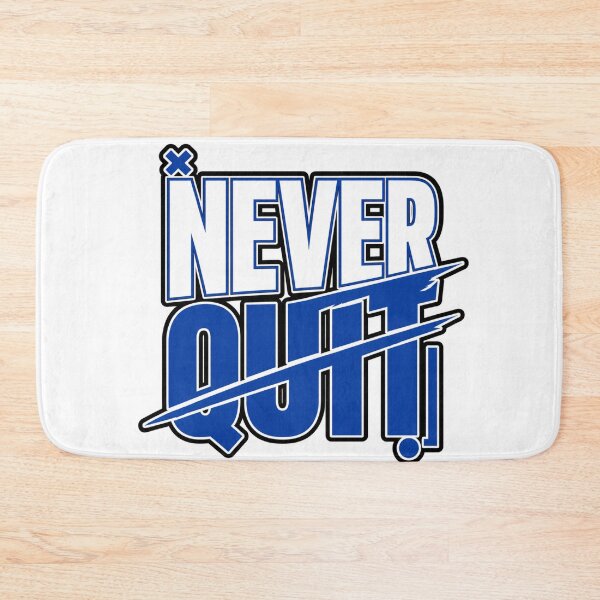 Item preview, Never Quit Shirt – Motivational Quote Gym Fitness Apparel designed and sold by ElegantPaws.
