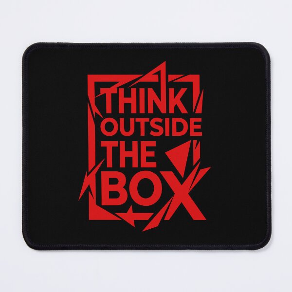 Item preview, Think Outside the Box – Creative Mindset Shirt designed and sold by DESIGN BUREAU .