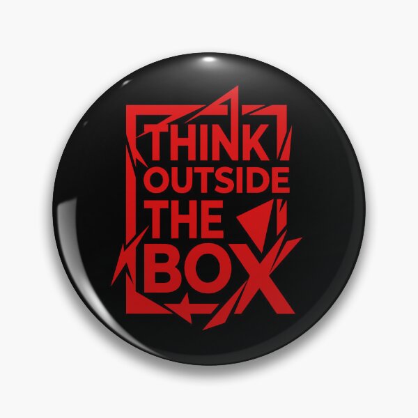 Item preview, Think Outside the Box – Creative Mindset Shirt designed and sold by DESIGN BUREAU .