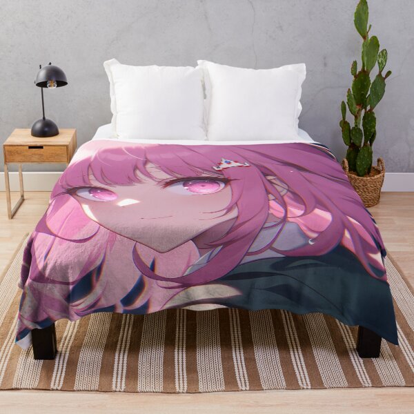 Item preview, Chiaki Nanami Danganronpa Pink Hair Neon Night City Dreamy Glow designed and sold by SuperTeamCanada.