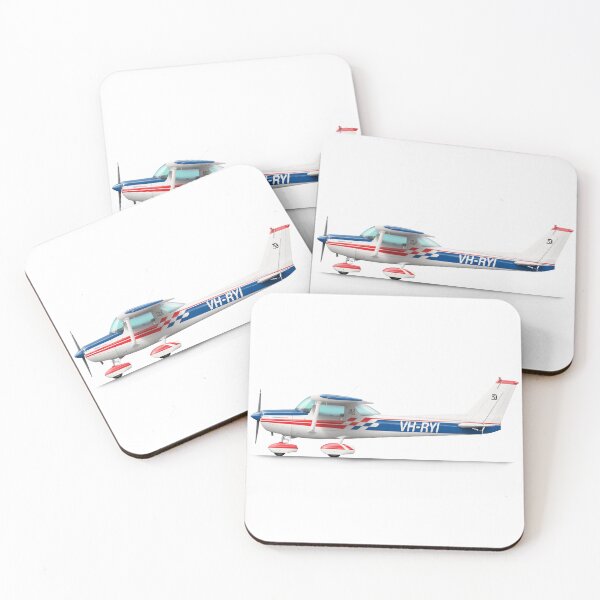 Item preview, CESSNA 152 VH-RYI designed and sold by Grubby Fingers Aircraft Illustration.