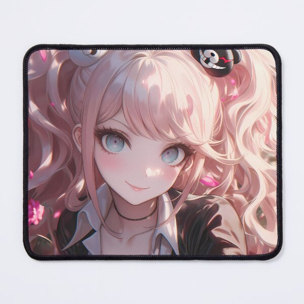 Item preview, Junko Enoshima Danganronpa Rose Garden Blonde Twin Tails Sweet Smile designed and sold by SuperTeamCanada.