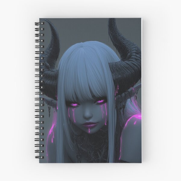 Item preview, demon girl designed and sold by CursedbyLilith.