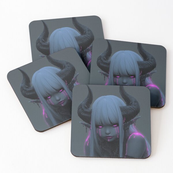 Item preview, demon girl designed and sold by CursedbyLilith.
