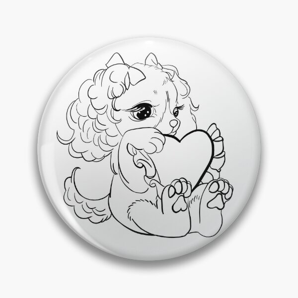 Item preview, cupid love bow fluffy dog cocker spaniels puppy designed and sold by eroticdels.