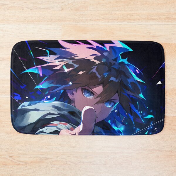 Item preview, Makoto Naegi Danganronpa Blue Energy Pointing Hero Action Moment designed and sold by SuperTeamCanada.