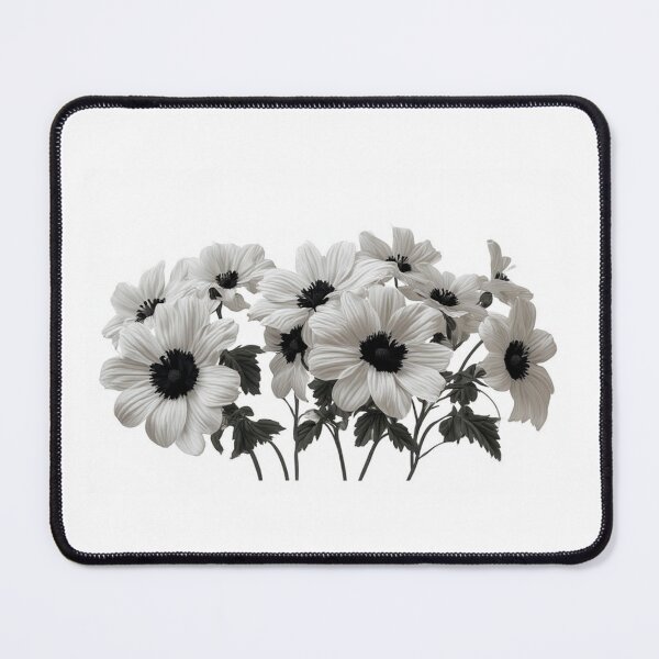 Item preview, Black&whiteflowers designed and sold by Kari's shop.