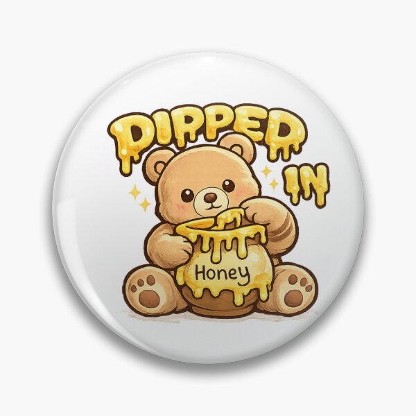Item preview, Dipped in Honey Kawaii Teddy Bear designed and sold by NaiRogue.