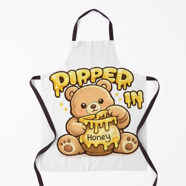 Item preview, Dipped in Honey Kawaii Teddy Bear designed and sold by NaiRogue.