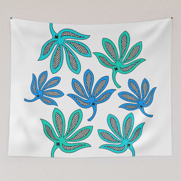 Item preview, multicolored green leaves texture designed and sold by CREATINERY.