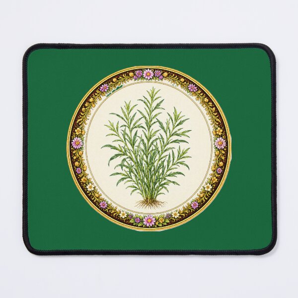 Item preview, Tarragon – Elegant Garden Flavor Herb Portrait designed and sold by TheJoyfulPen.