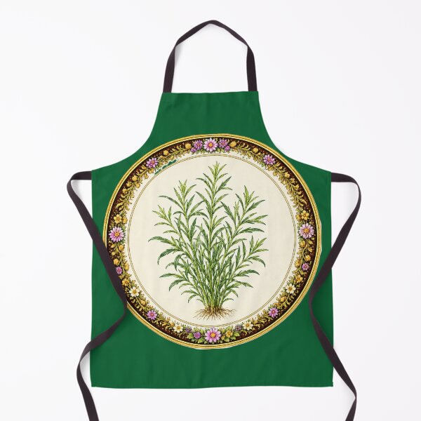 Item preview, Tarragon – Elegant Garden Flavor Herb Portrait designed and sold by TheJoyfulPen.