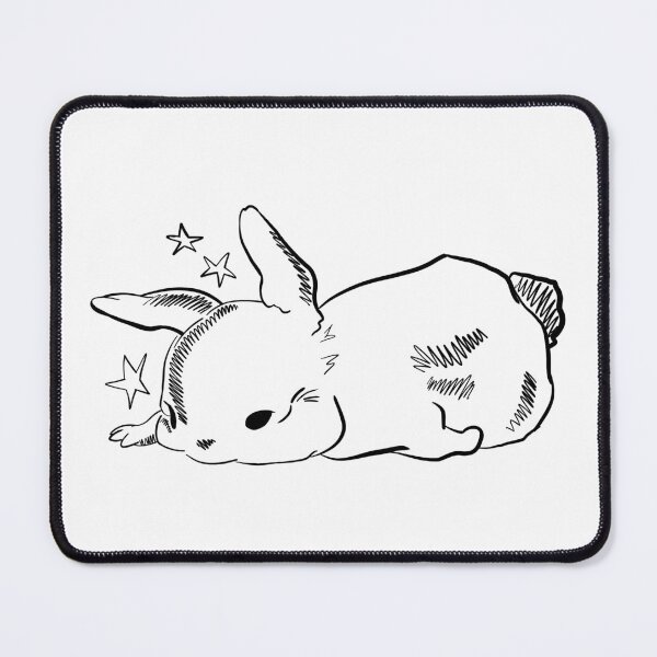 Item preview, cute animal bunny sticker stars designed and sold by eroticdels.