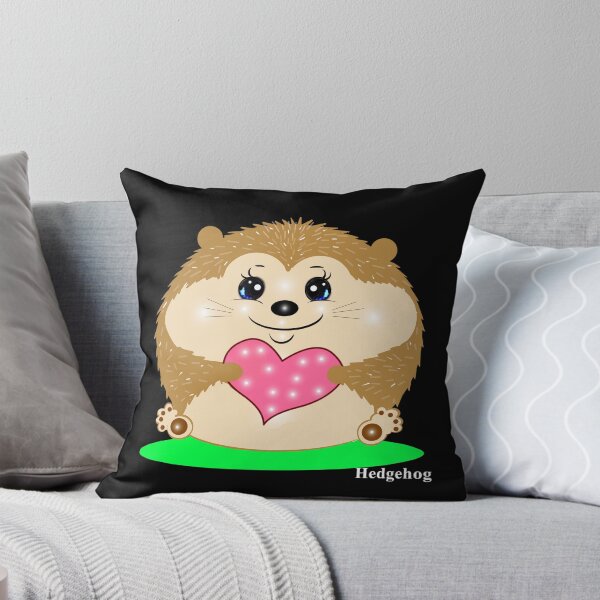 Item preview, Adorable Hedgehog with a Big Heart designed and sold by Shirley cute art .