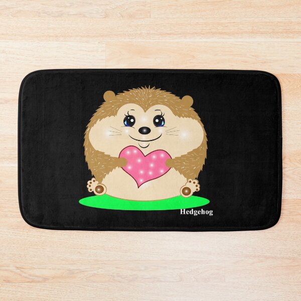 Item preview, Adorable Hedgehog with a Big Heart designed and sold by Shirley cute art .