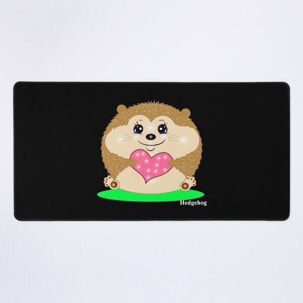Item preview, Adorable Hedgehog with a Big Heart designed and sold by Shirley cute art .