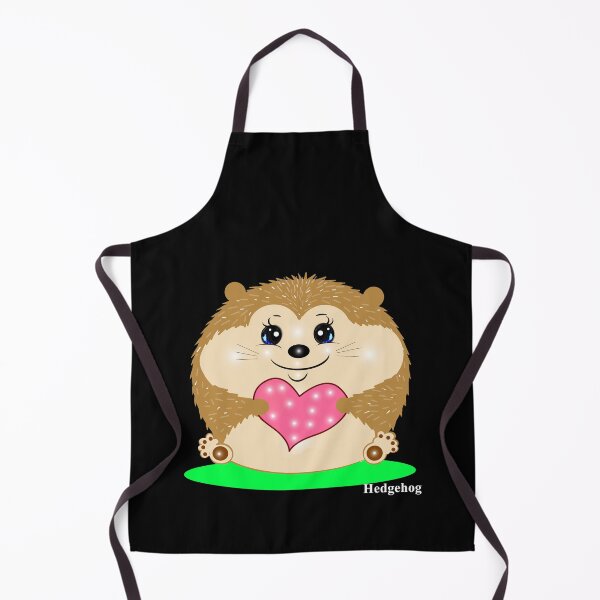 Item preview, Adorable Hedgehog with a Big Heart designed and sold by Shirley cute art .