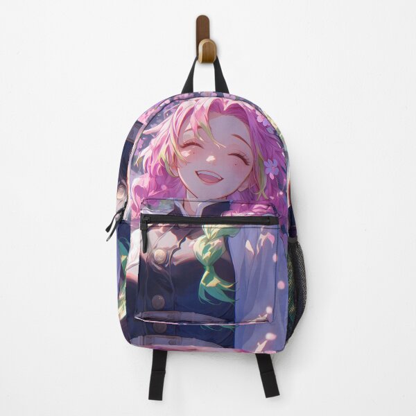 Item preview, Mitsuri Kanroji Demon Slayer Cherry Blossom Smile Spring Portrait designed and sold by bystudiolereve.