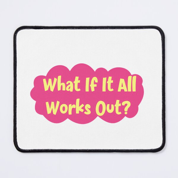 Item preview, What If It All Works Out? Hope Glow Flourish designed and sold by RetroMini2026.