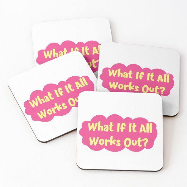 Item preview, What If It All Works Out? Hope Glow Flourish designed and sold by RetroMini2026.