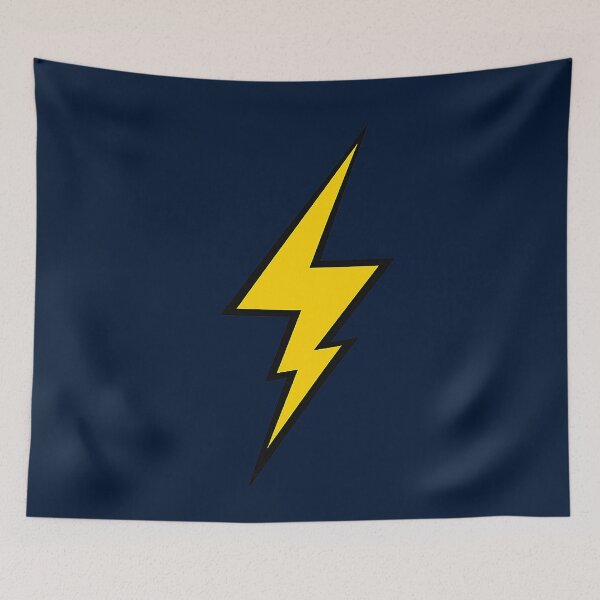 Item preview, yellow lightning bolt designed and sold by FluffyGallery.