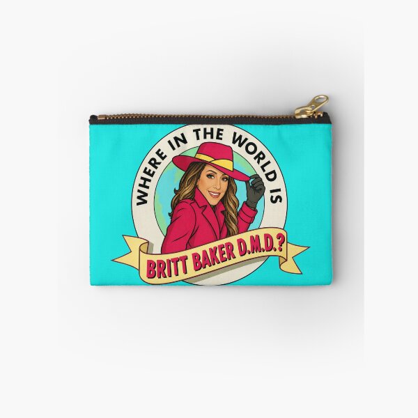 Item preview, "Where In The World Is Britt Baker D.M.D.?" Carmen Sandiego parody designed and sold by handfuloftights.