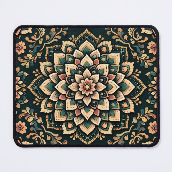 Item preview, Modern Batik Pattern Mandala designed and sold by SoftSproutstu.