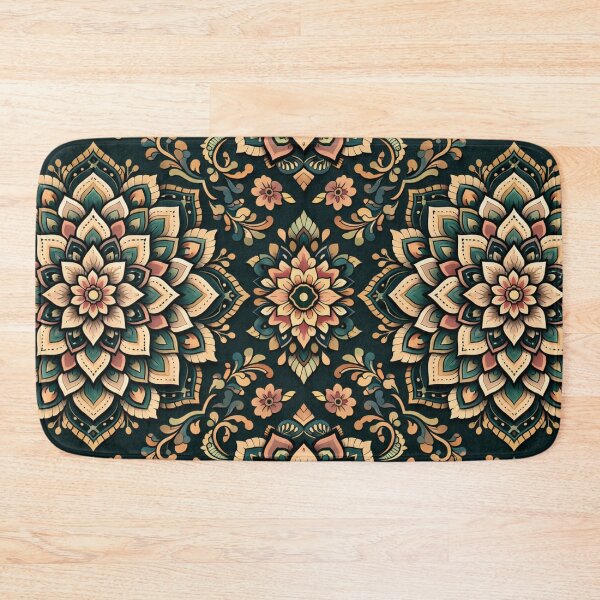 Item preview, Modern Batik Pattern Mandala designed and sold by SoftSproutstu.