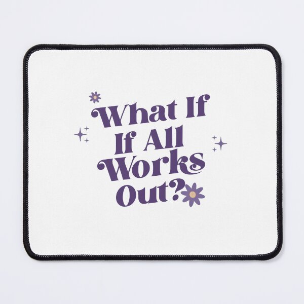 Item preview, What If It All Works Out? Smile Rise Bloom designed and sold by RetroMini2026.