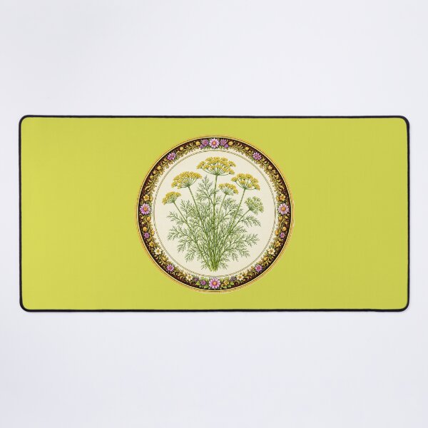 Item preview, Dill – Golden Feather Garden Herb Portrait designed and sold by TheJoyfulPen.