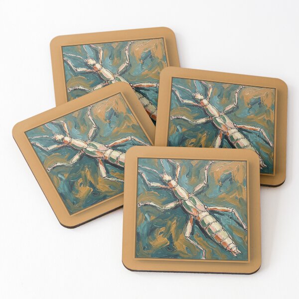 Item preview, Verdant Stride Mantis designed and sold by Ilona Abou-Zolof.