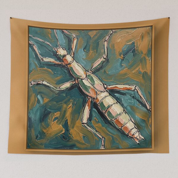 Item preview, Verdant Stride Mantis designed and sold by Ilona Abou-Zolof.