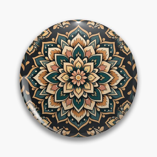 Item preview, Modern Batik Pattern Mandala designed and sold by SoftSproutstu.
