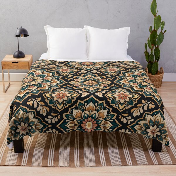 Item preview, Modern Batik Pattern Mandala designed and sold by SoftSproutstu.