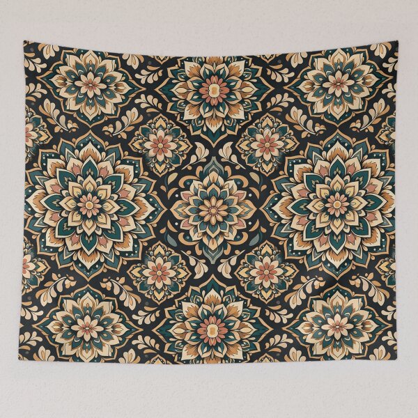 Item preview, Modern Batik Pattern Mandala designed and sold by SoftSproutstu.