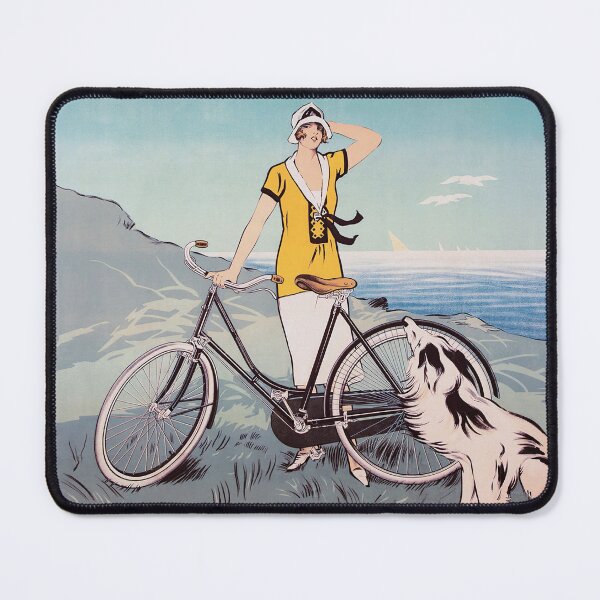 Item preview, Vintage French Bicycle Ad designed and sold by Glimmersmith.