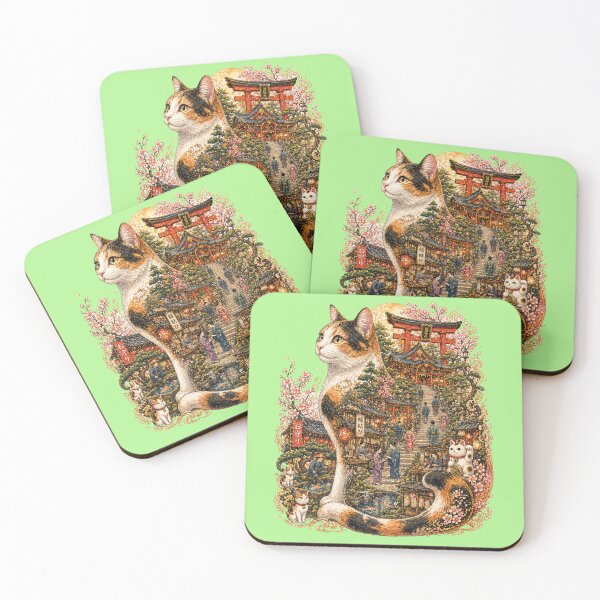 Item preview, Worlds Within Worlds:Fortune Cat of Hidden Edo Shrin designed and sold by sunbowjp stadio.
