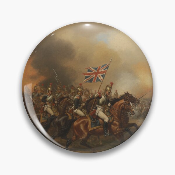 Item preview, British Cavalry Charge at the Battle of Waterloo designed and sold by maplesoulkiller.