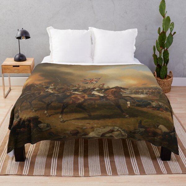 Item preview, British Cavalry Charge at the Battle of Waterloo designed and sold by maplesoulkiller.