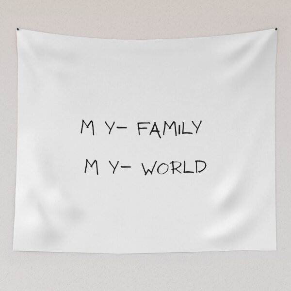 Item preview, My Family My World Tee – Love & Loyalty Gift designed and sold by ElegantPaws.