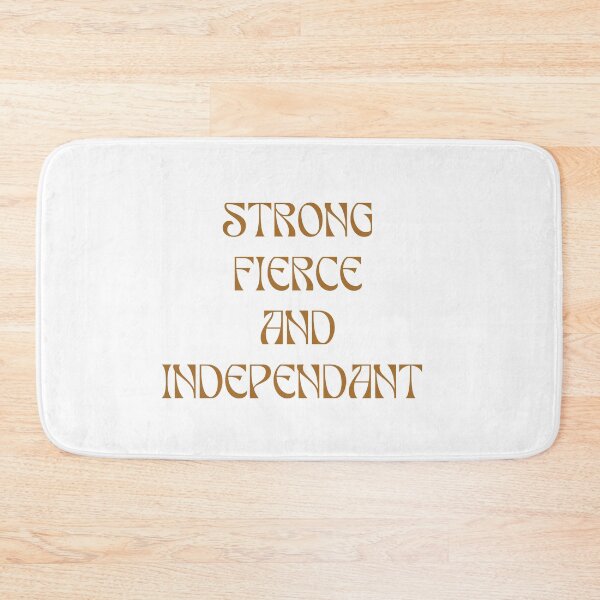 Item preview, Strong, fierce and independent  designed and sold by Monem-RASH.