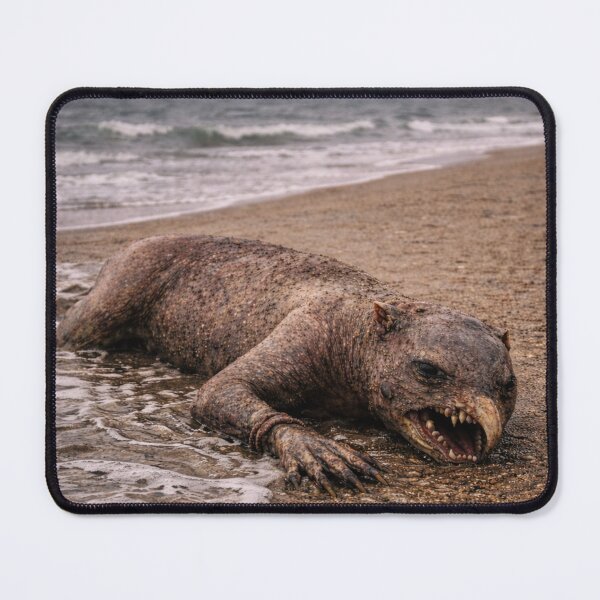 Item preview, Beast of Montauk Cryptid Mutated Creature Monster Artwork designed and sold by The Dark Files.