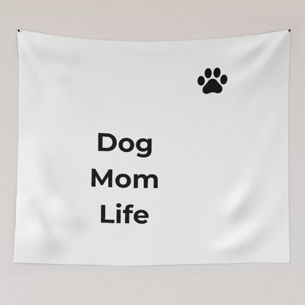 Item preview, Dog Mom Life Tee – Proud Dog Mom Apparel designed and sold by ElegantPaws.