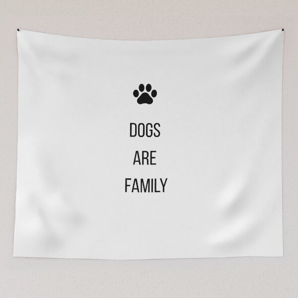 Item preview, Meaningful Dog Lover Design - Dogs Are Family Tee  designed and sold by ElegantPaws.