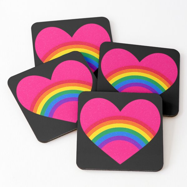 Item preview, Vibrant Retro Spectrum Heart – 70s Rainbow Design designed and sold by Jennifer Chiera.