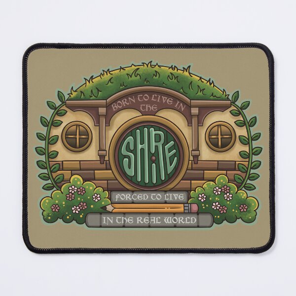 Item preview, Born to live in the Shire designed and sold by AlyssaRaeDesign.