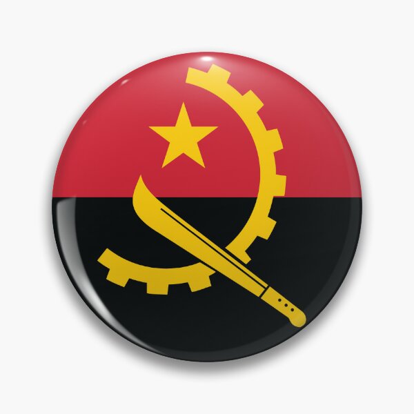 Item preview, Angolan Flag designed and sold by wickedcartoons.