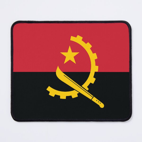 Item preview, Angolan Flag designed and sold by wickedcartoons.