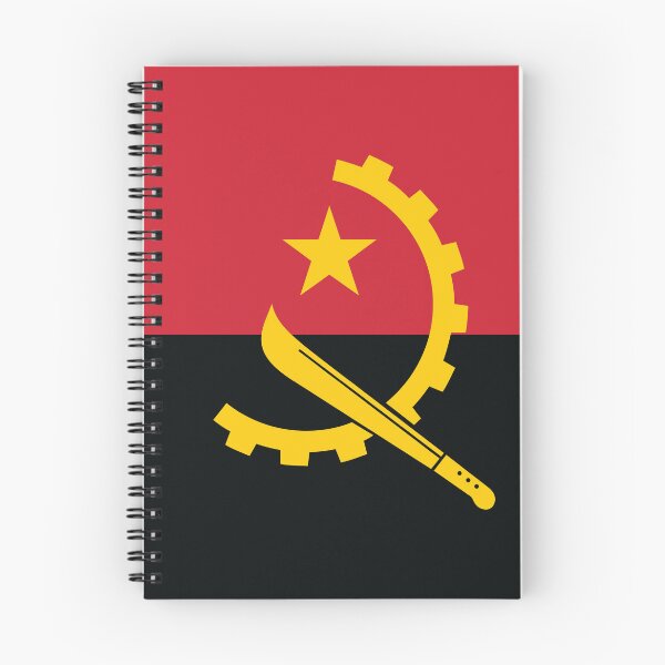 Item preview, Angolan Flag designed and sold by wickedcartoons.