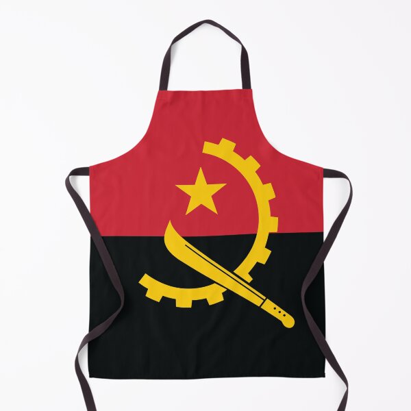 Item preview, Angolan Flag designed and sold by wickedcartoons.